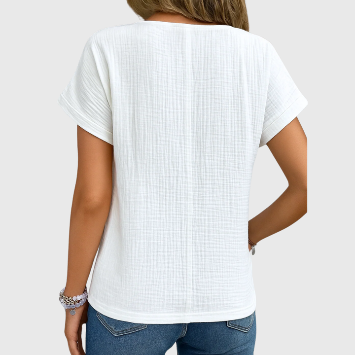 Maureen | Chique Knop Blouse