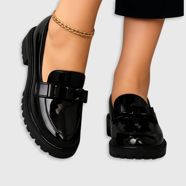 Julie | Loafers met Strikdetail