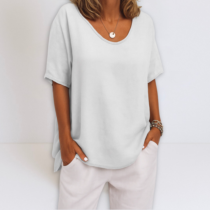 Joanne | Oversized V-hals Blouse