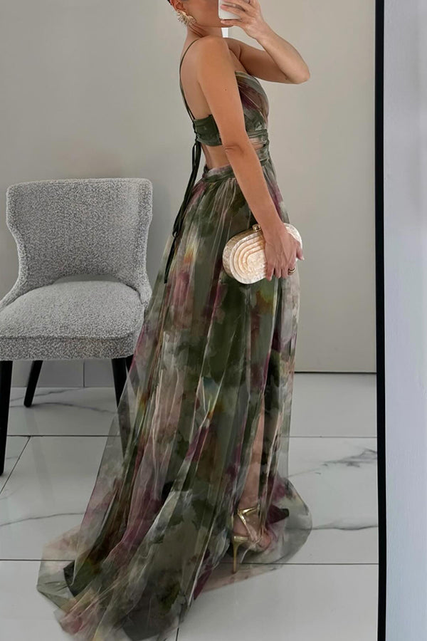 GISELLE | Chiffon Maxi Jurk