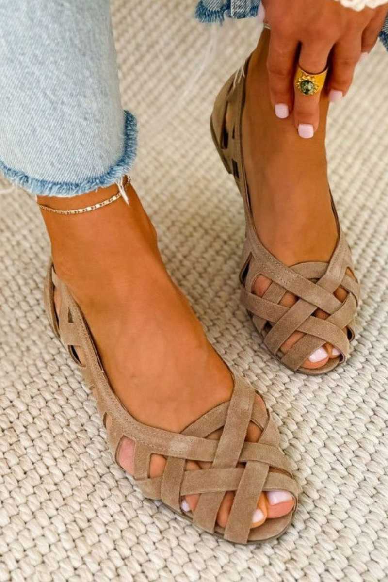 Caterina | Gevlochten Zomerschoenen – Viva Sandalen