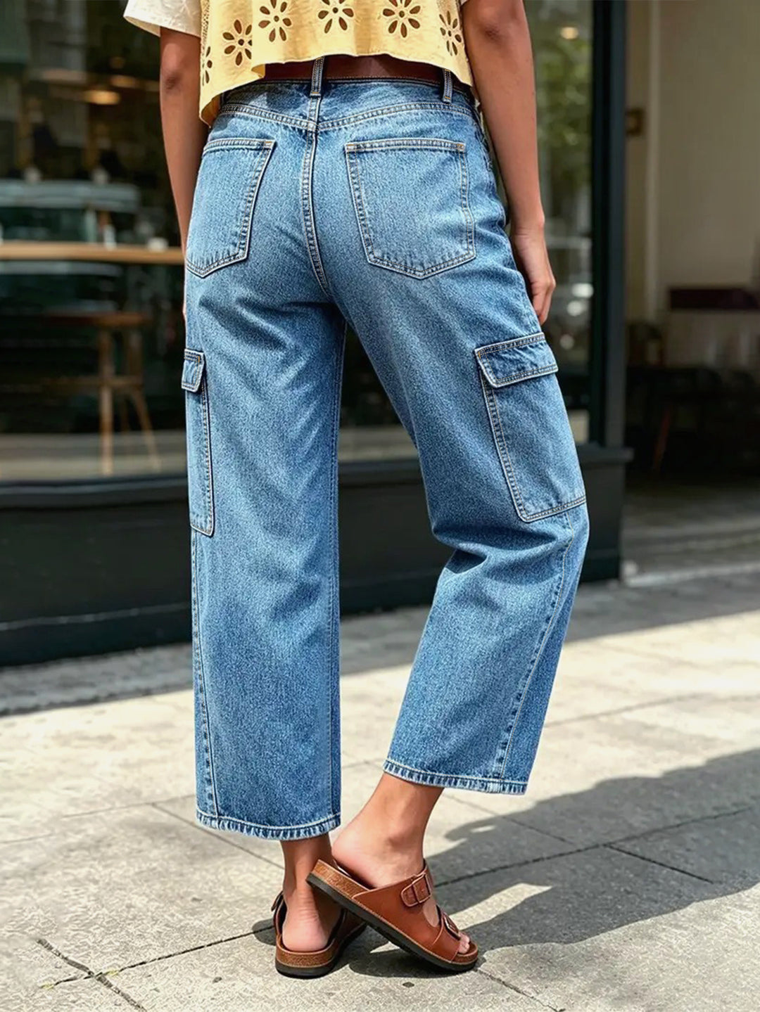 Luxe Stretch Jeans met Verkorte Lengte | Tijdelijk 50% Korting
