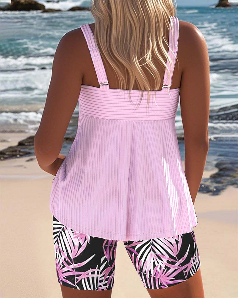 Laluna® | Kleurrijke Tankini-set
