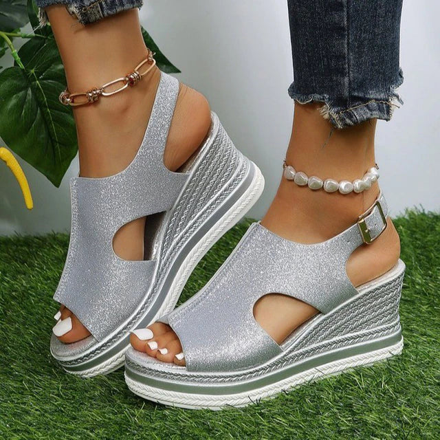 Maeve – Ontspannen Wedgesandalen