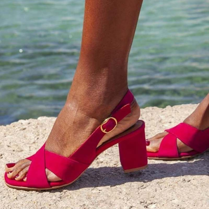 Celeste | Blauwe Zomerschuhe Sandalen