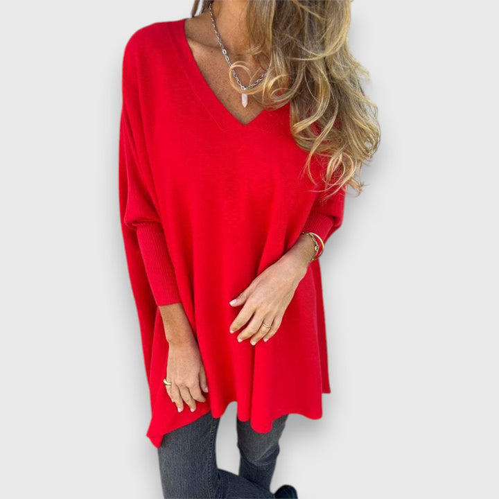 Rosie | Oversized V-Hals Top