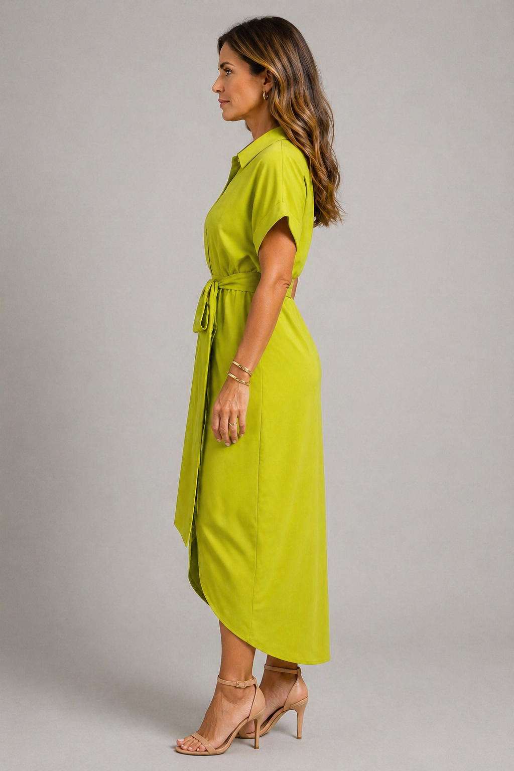 Lime Luxe Jurk