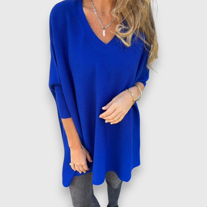 Rosie | Gezellige Oversized V-hals Trui