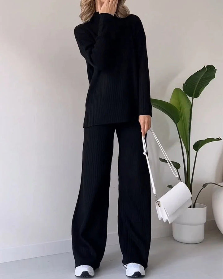 Fayla Softwear | Winter Casual Tweedelige Set Voor Dames