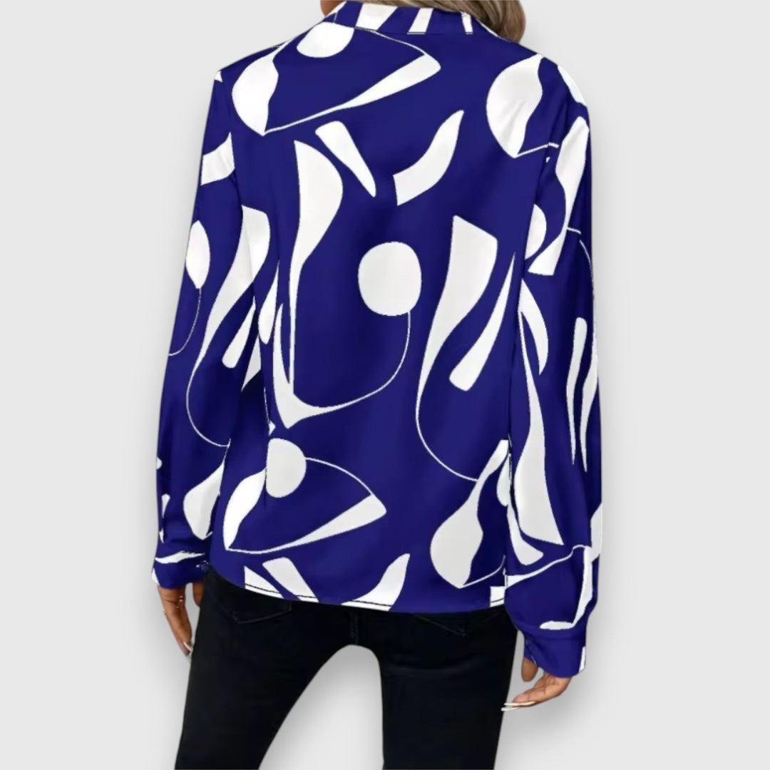Aurora | Grafische Blouse
