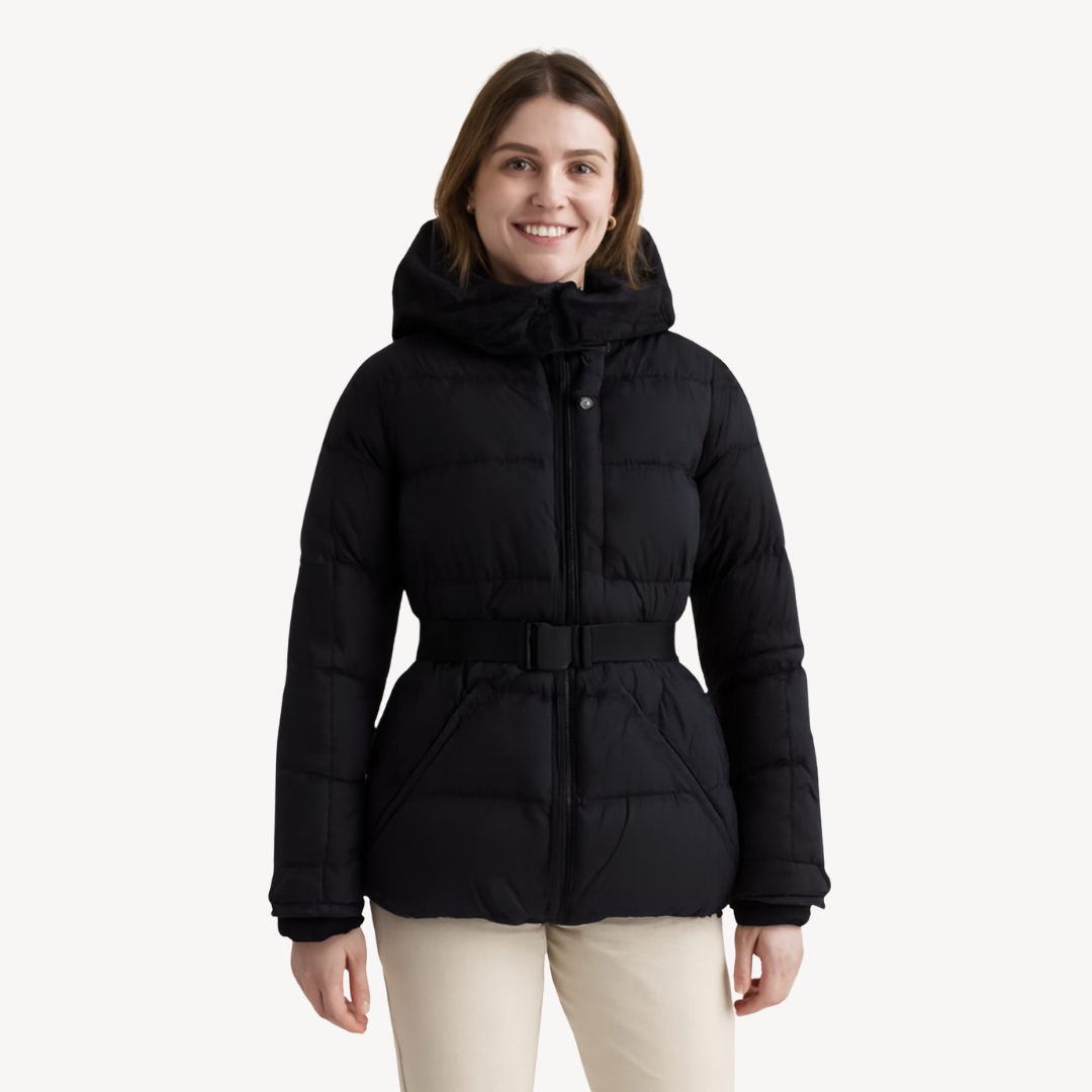 Dalia | Winterjas met Ceintuur | Gewatteerd