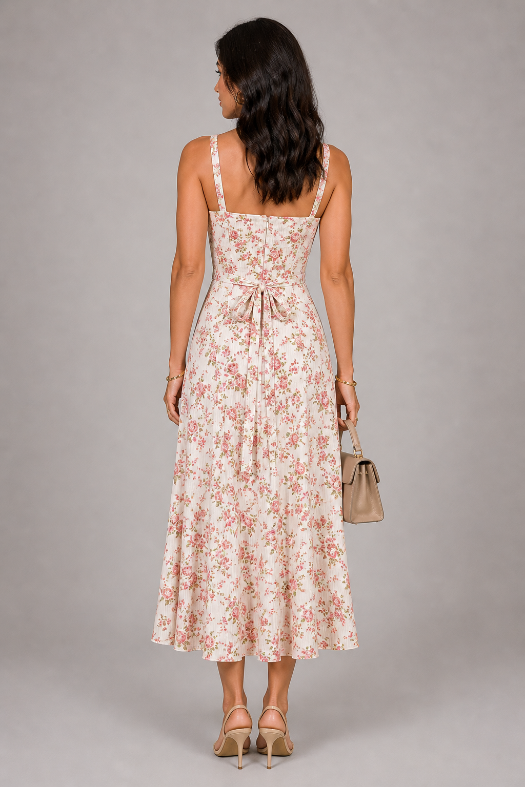 Rosé Meadow Jurk