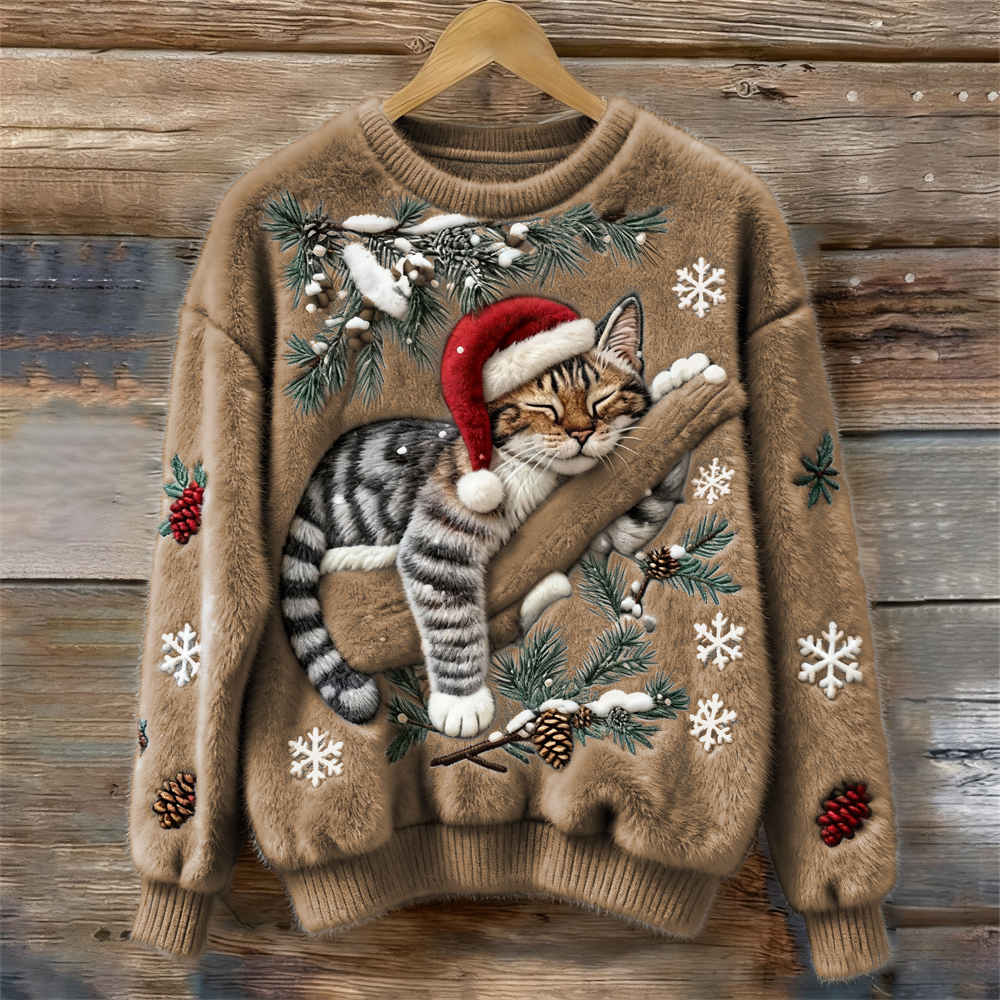 Mila | Cozy & Feestelijke Wintertrui