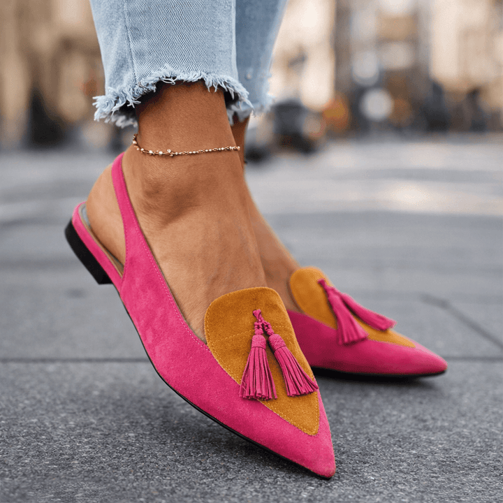 Eliza | Sandalen met Bandjes en Kwasten
