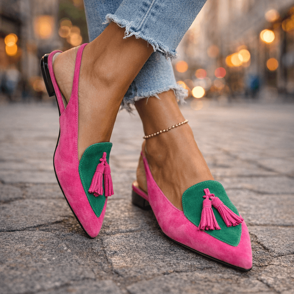Eliza | Sandalen met Bandjes en Kwasten