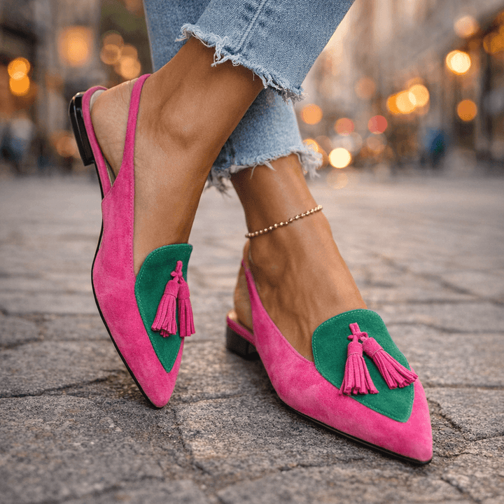 Eliza | Sandalen met Bandjes en Kwasten