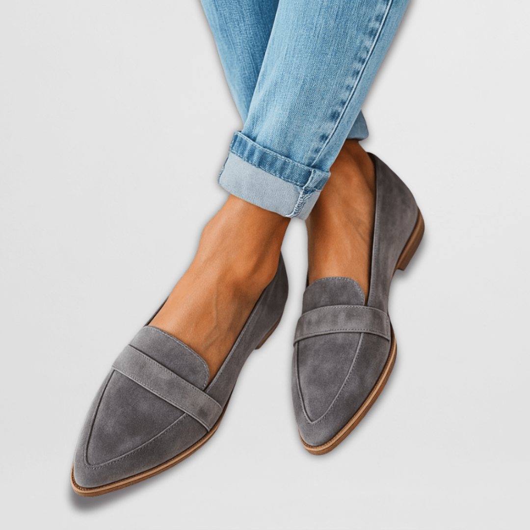 Helen | Orthopedische zachte suede instappers