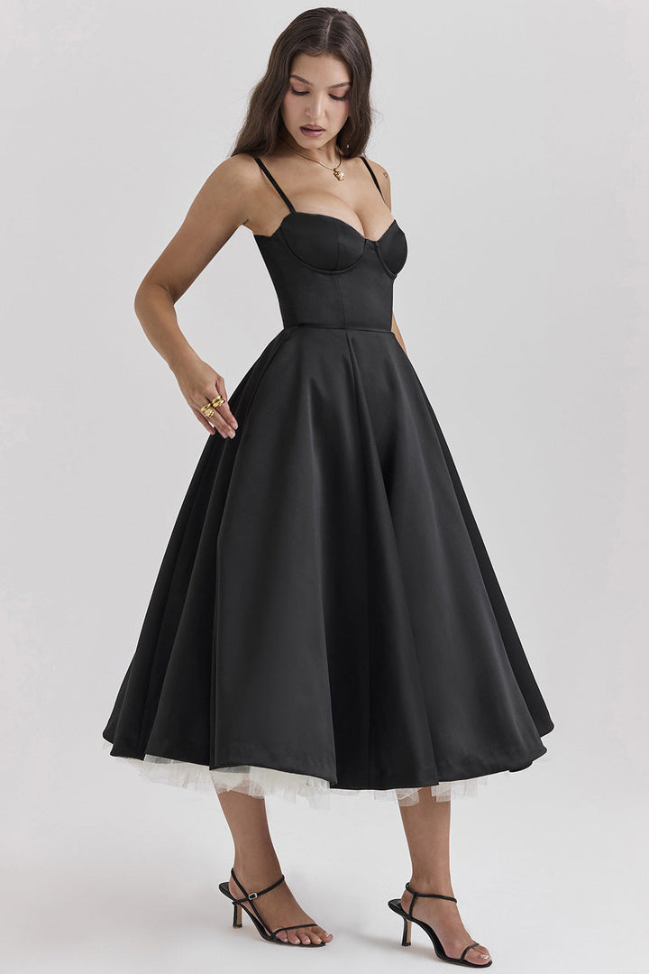 YLIANA | Romantische Zomer Midi Jurk