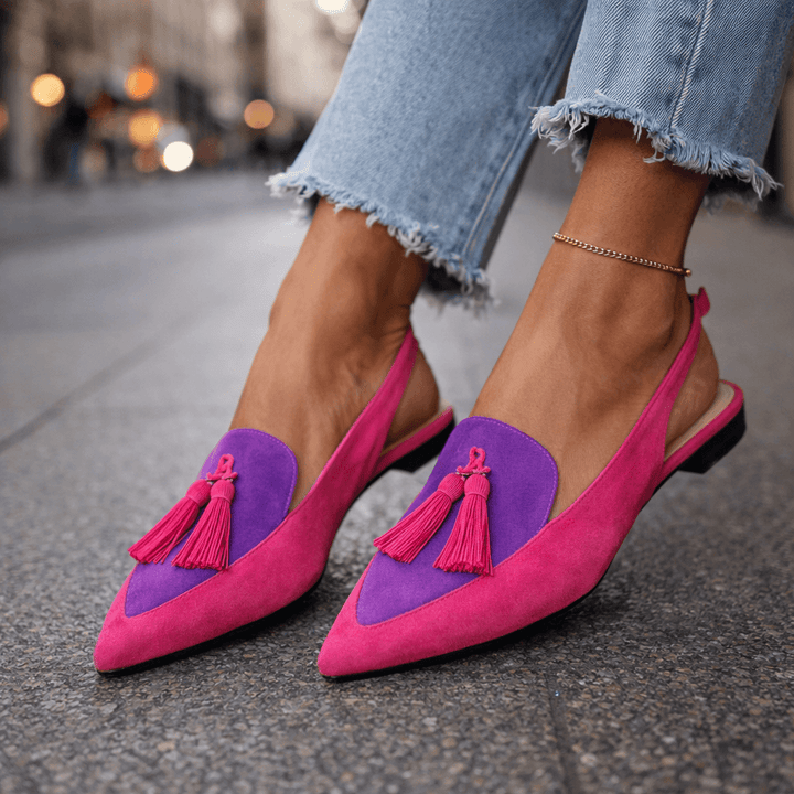 Eliza | Sandalen met Bandjes en Kwasten