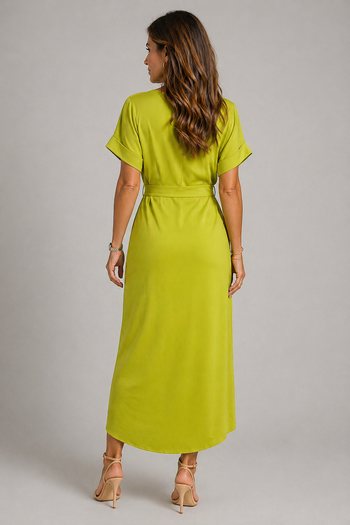 Lime Luxe Jurk