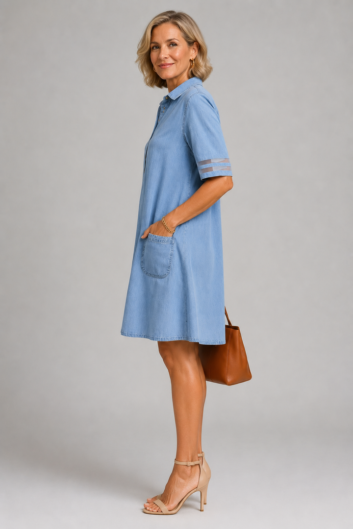 Brittany Denim Jurk