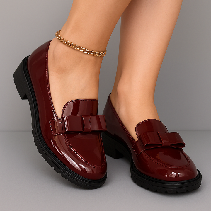 Julie | Loafers met Strikdetail
