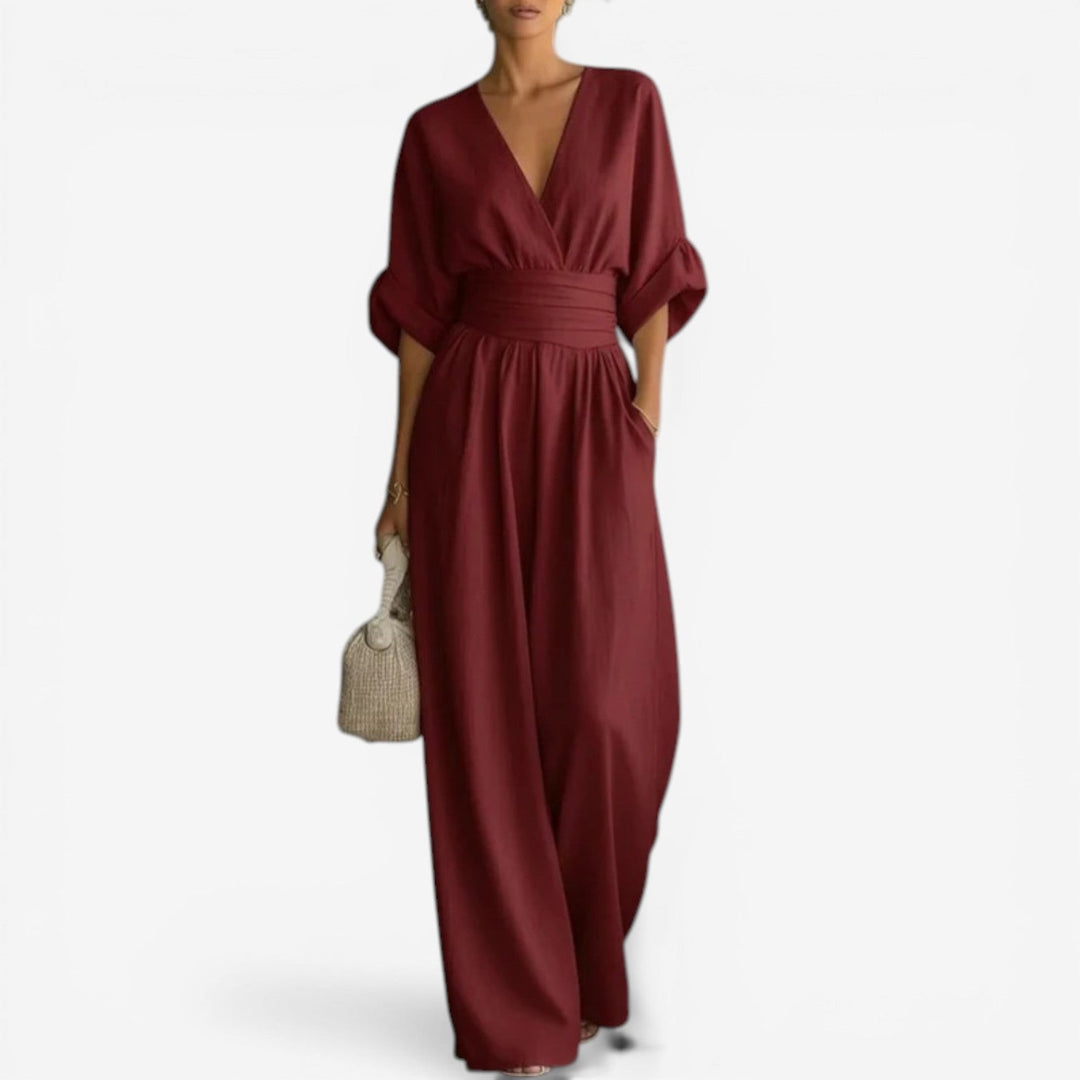 Cheska | Jumpsuit met Gedefinieerde Taille