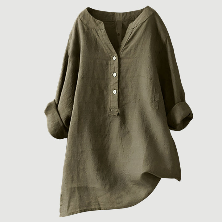 FREJA | Linnen blouse