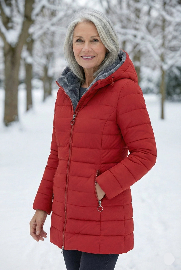 Olivia | Gewatteerde winterjas
