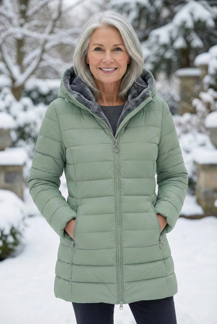 Olivia | Gewatteerde winterjas
