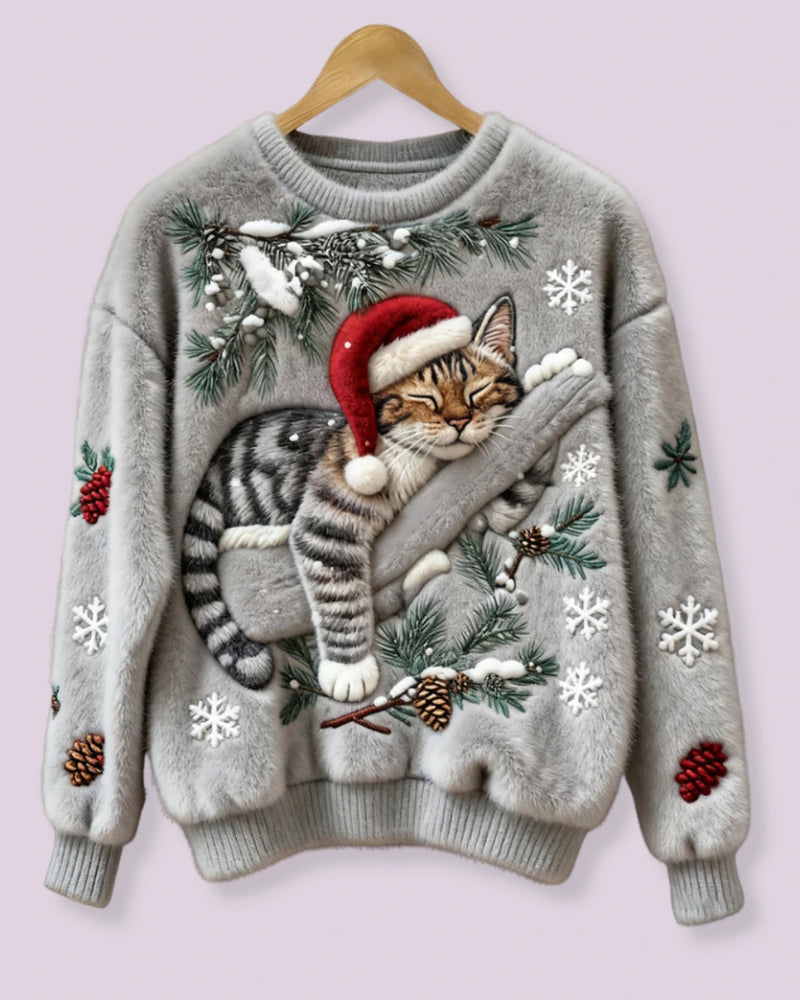 Mila | Cozy & Feestelijke Wintertrui