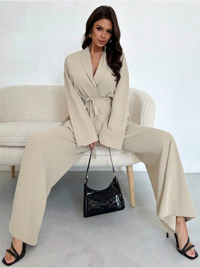 Vera Belted Blazer Set