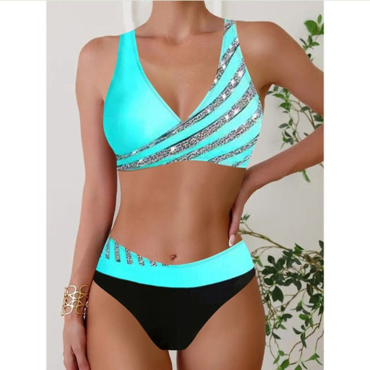 Zoë | Halter Tankini Set