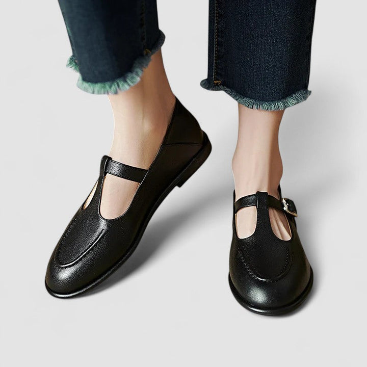 Camila – Orthopedische Mary Jane schoenen met lage hak