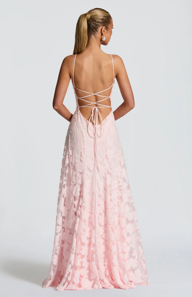 SOFIA | Elegante Kant Maxi Jurk