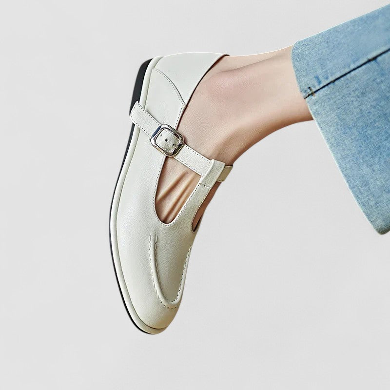 Camila – Orthopedische Mary Jane schoenen met lage hak