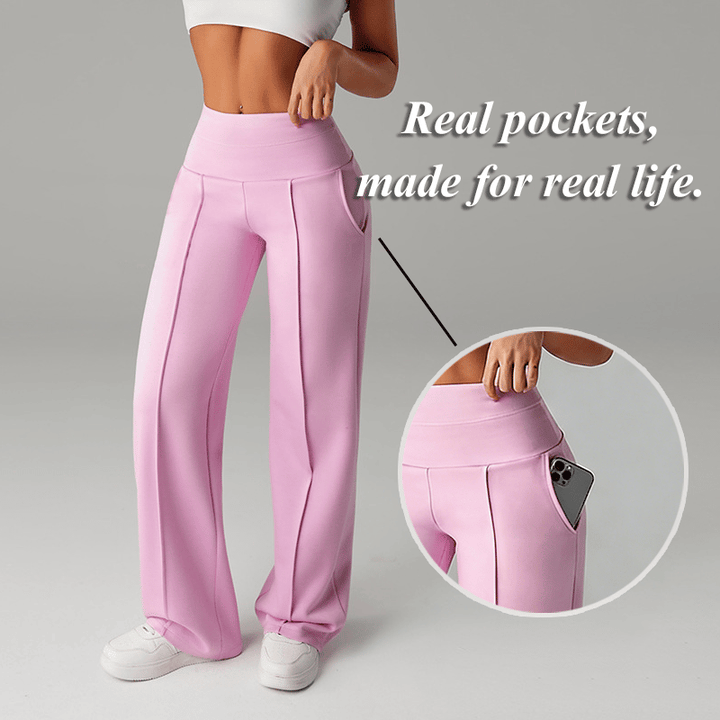 Tess | Stretchy Hoog Getailleerde Broek