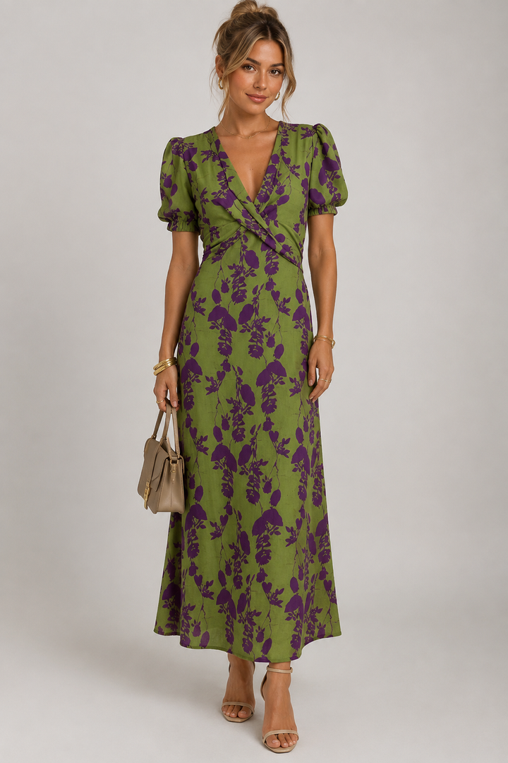 Virel Floral Jurk
