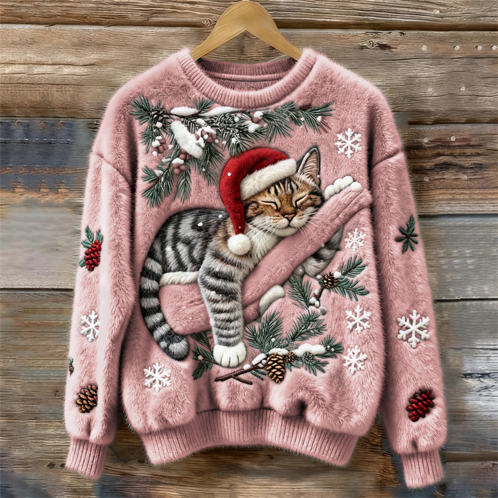 Mila | Cozy & Feestelijke Wintertrui