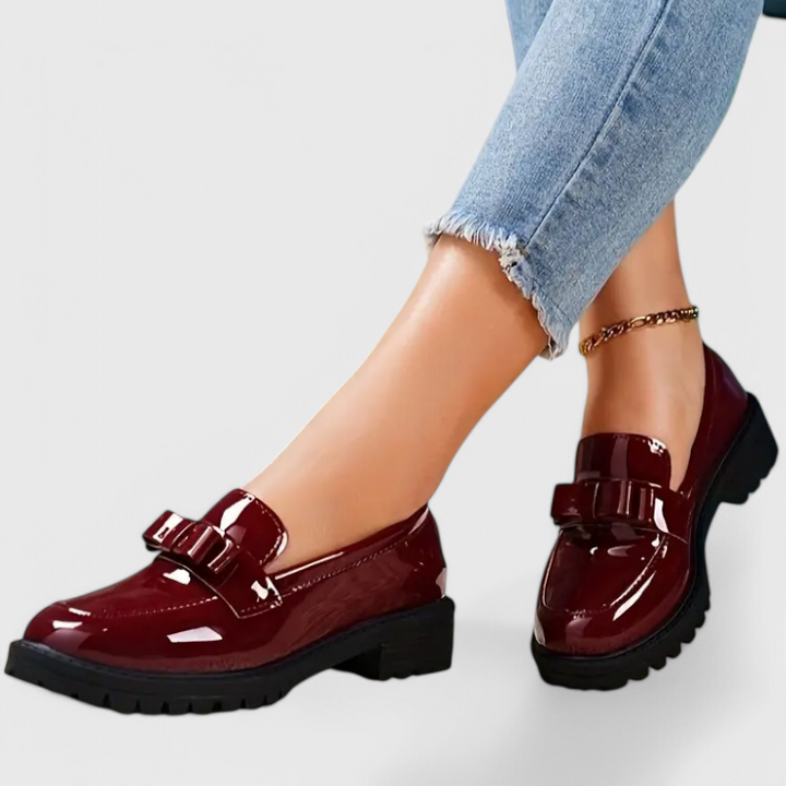 Julie | Loafers met Strikdetail
