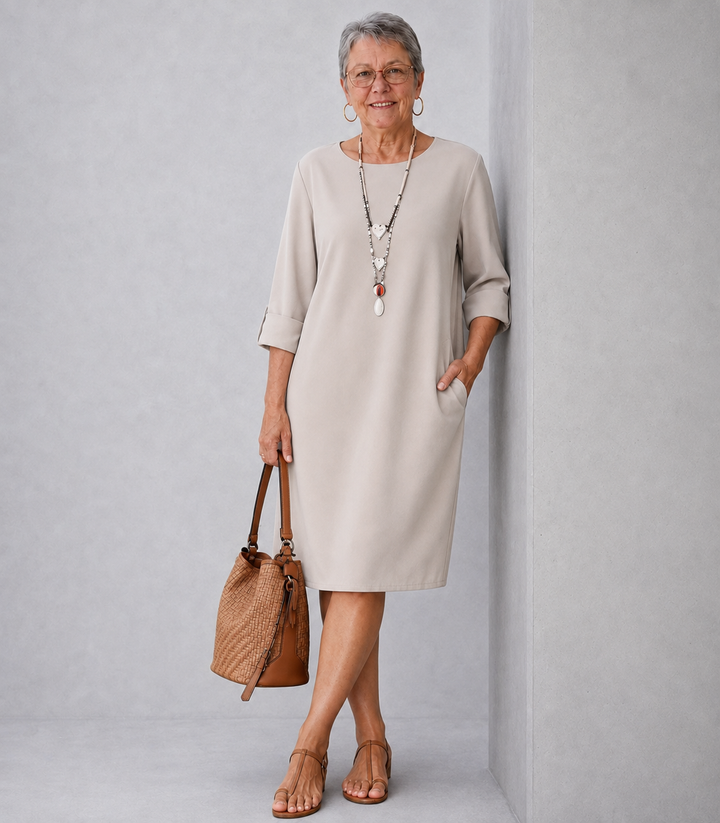 Odette™ | Elegante Midi Jurk