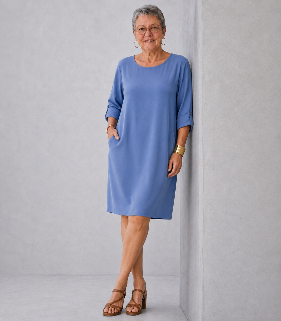 Odette™ | Elegante Midi Jurk