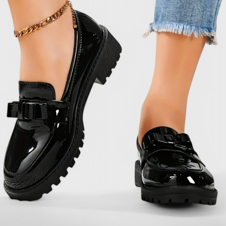 Julie | Loafers met Strikdetail