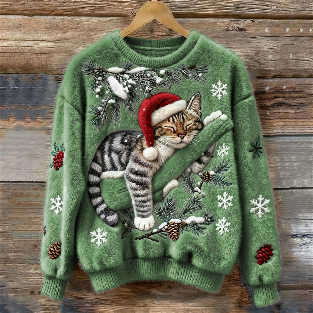 Mila | Cozy & Feestelijke Wintertrui