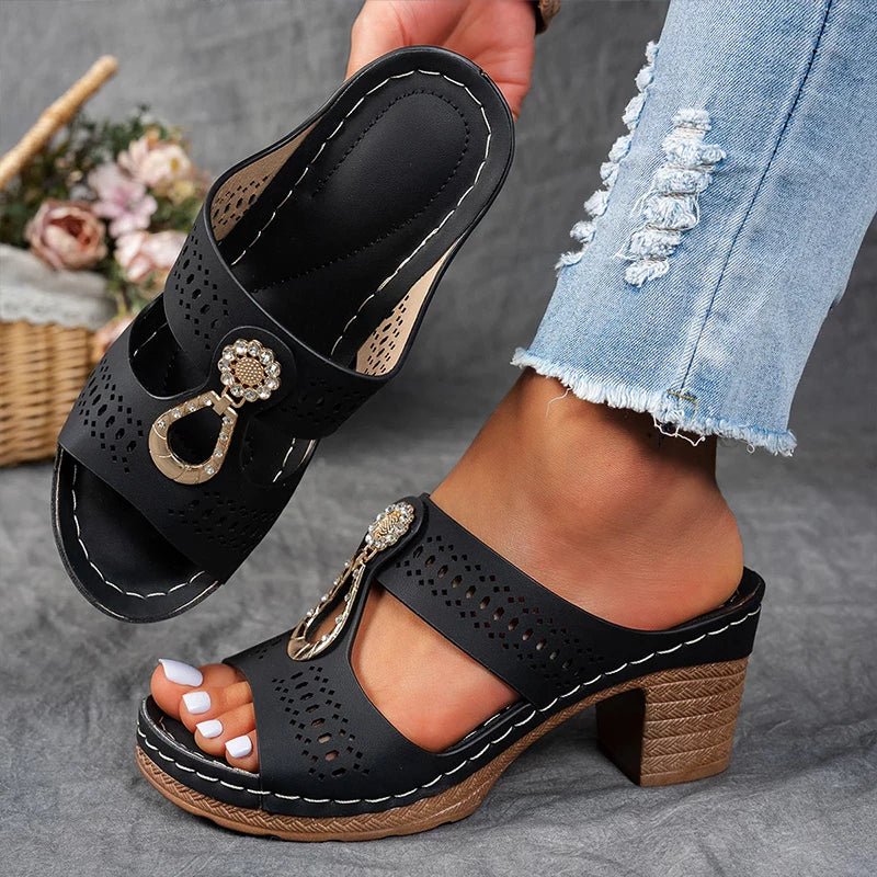 Diane | Chique Hak Sandalen