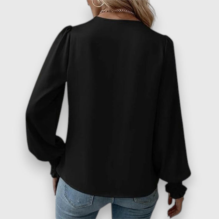 Lilou | Satijnen Blouse